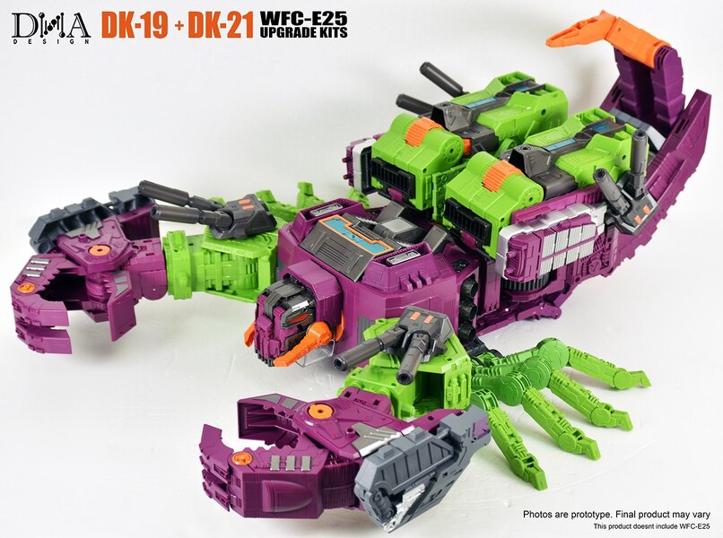 DNA DESIGN DK 19 & DK 21 WFC E25 Scorponok Upgrade Kits  (8 of 14)